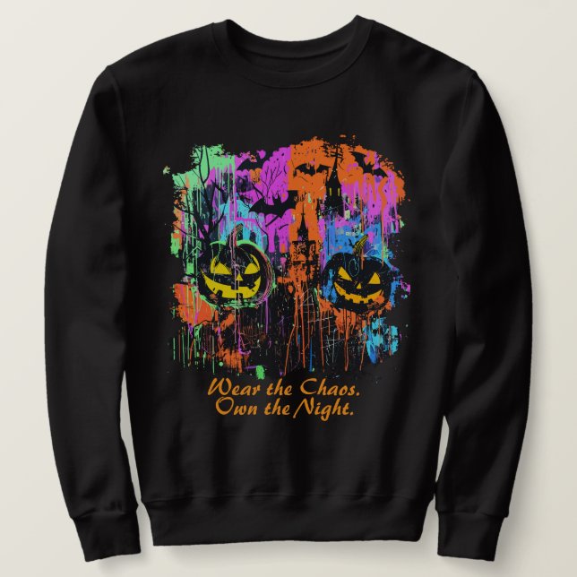 Sudadera ExDesigner | Personalización | Halloween (Anverso del diseño)