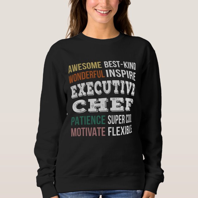 Sudadera Executive Chef  Appreciation (Anverso)