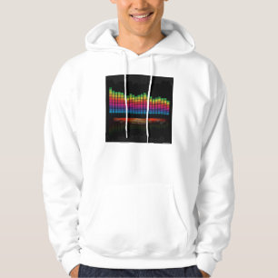 Sudadera Exhibición audio del equalizador