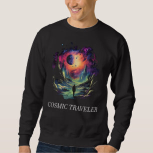 Sudadera Existencia extranjera no de este viaje cósmico mun