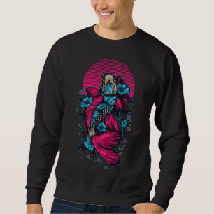 Sudadera Exótica mecánica Koi Fish Elegance