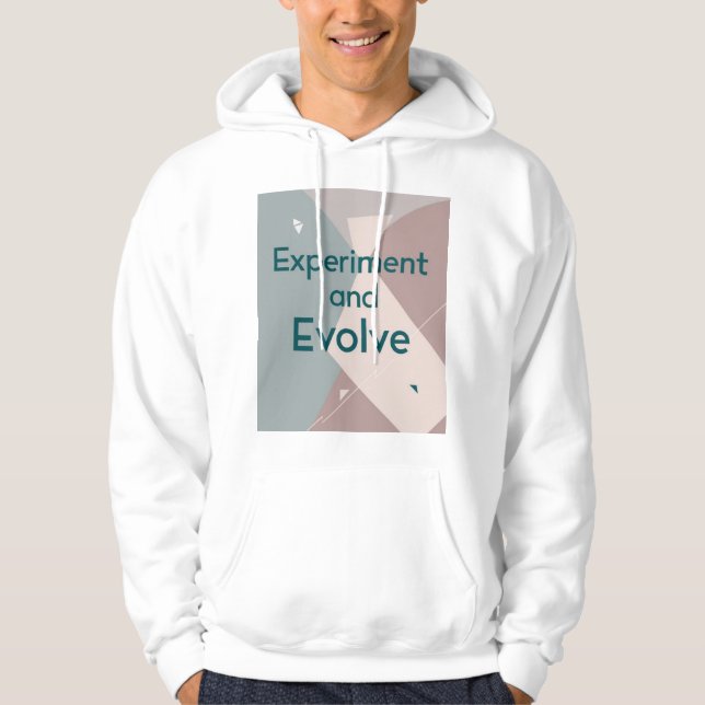 Sudadera Experimentar y Evolucionar (Anverso)