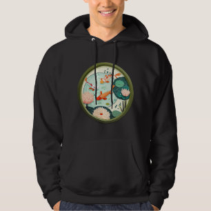 Sudadera Experimente la magia y el encanto del Koi Fish P