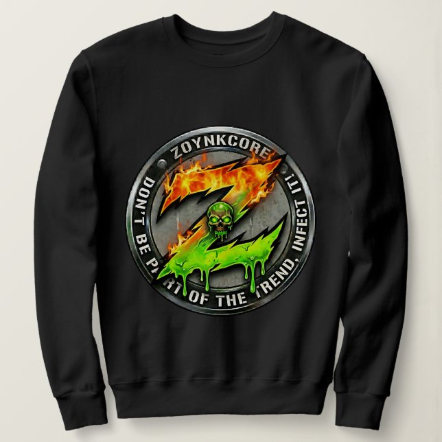 Sudadera Experimento ZOYNKLAB 0047358 Zoynkcore (Anverso del diseño)