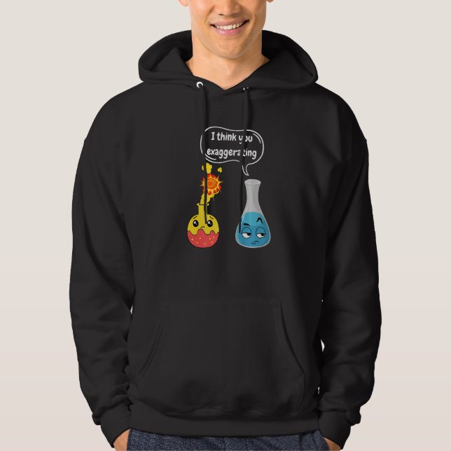 Sudadera Experimentos Divertidos de Magia Científica para E (Anverso)