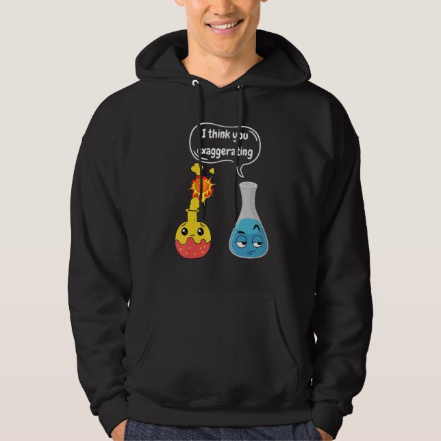 Sudadera Experimentos Divertidos de Magia Científica para E (Anverso)