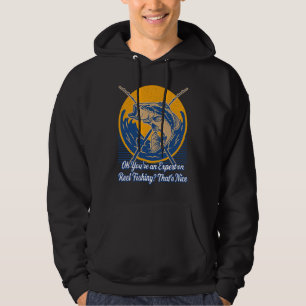 Sudadera Experto en carrete de pesca caza hobby cazador