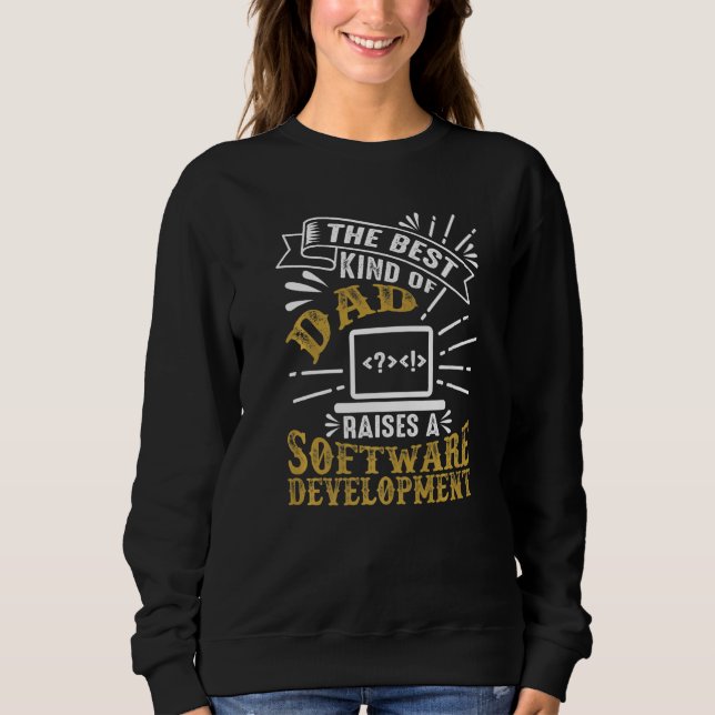Sudadera Experto en programación de software Programador pa (Anverso)