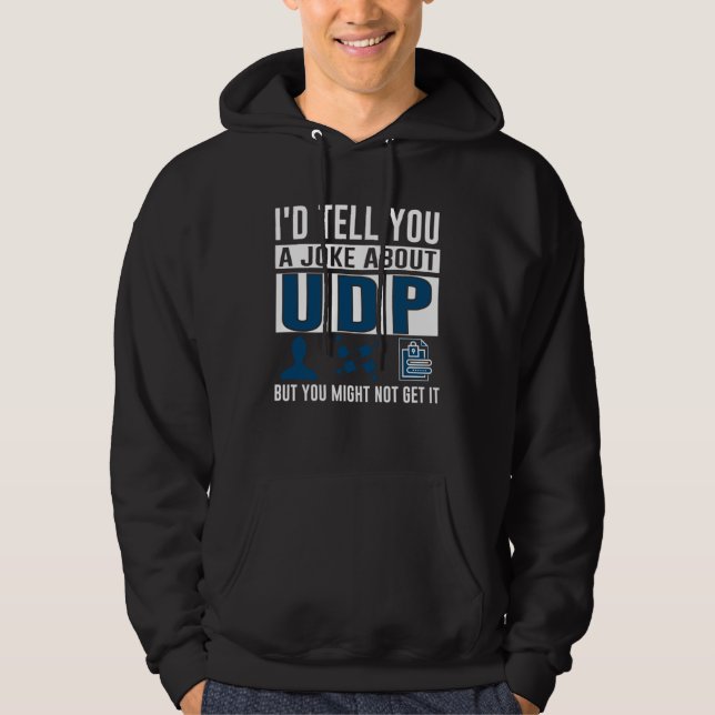 Sudadera Experto en redes para ingenieros de software y pro (Anverso)