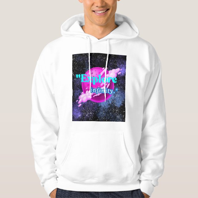 Sudadera Explora el infinito (Anverso)