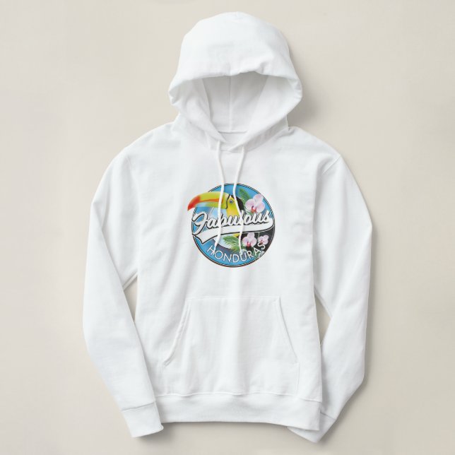 Sudadera Explora el logotipo fabuloso de Honduras  (Diseño del anverso)