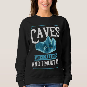 Sudadera Exploración de cuevas Explorador de cuevas Espeleó
