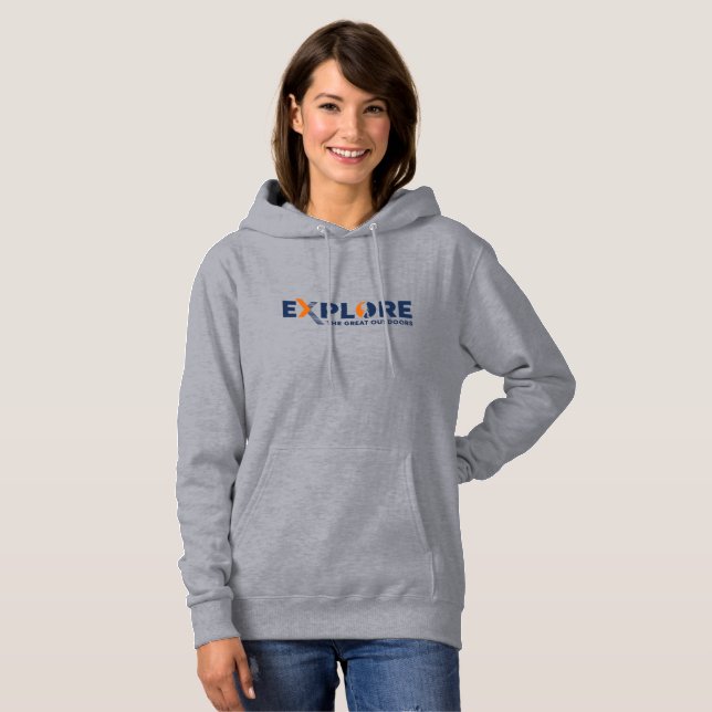 Sudadera Exploración de la Naturaleza | Mujeres (Anverso completo)