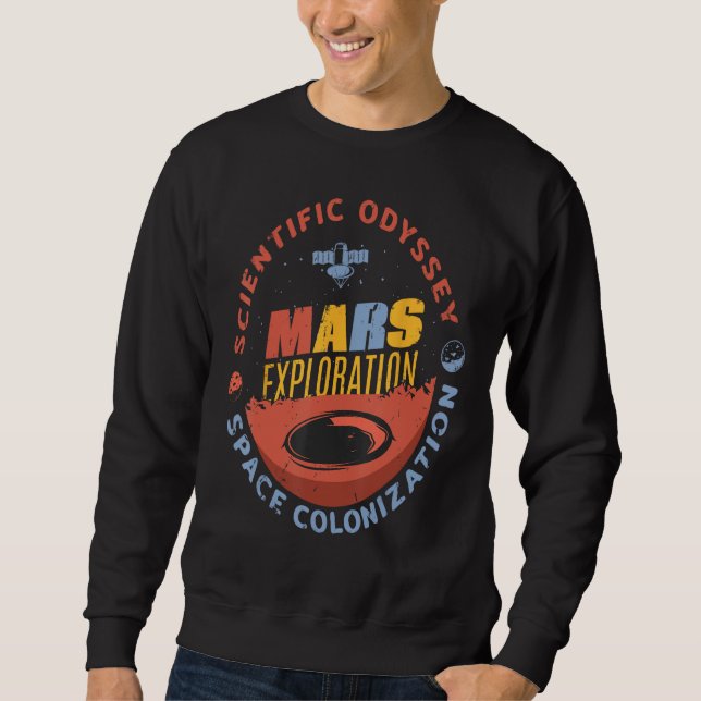 SUDADERA EXPLORACIÓN DE MARTE (Anverso)