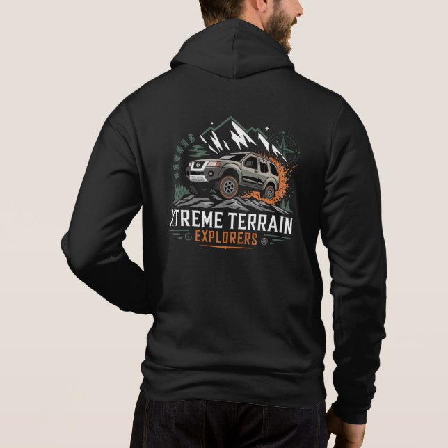 Sudadera Exploradores del terreno de Xtreme (Reverso)