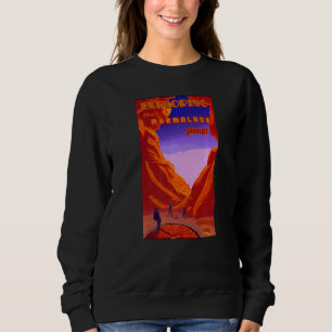Sudadera Explorando el planeta de mermelada astronave miner