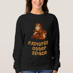 Sudadera Explorar el espacio exterior Tema del mar