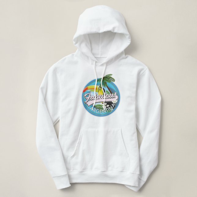 Sudadera explorar el logotipo fabuloso de Argentina (Diseño del anverso)