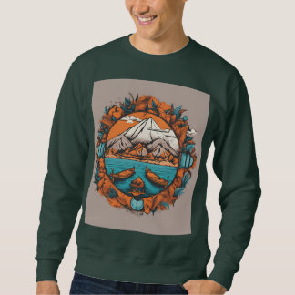 Sudadera Explorar el mundo: Camiseta de viaje con manga com