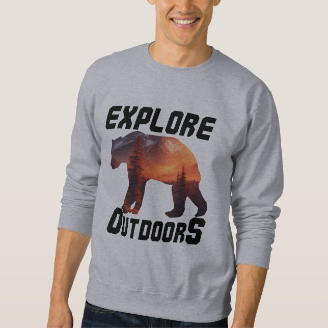 SUDADERA EXPLORAR PUERTAS (Anverso)