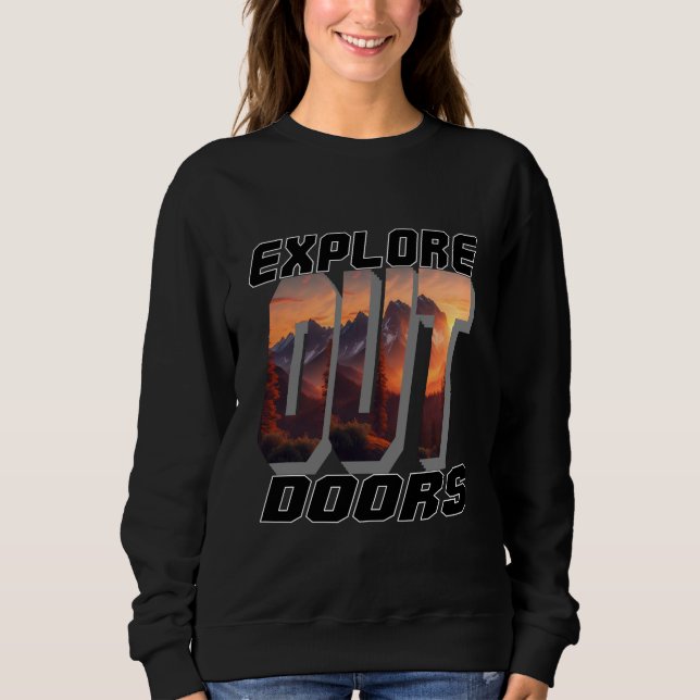 SUDADERA EXPLORAR PUERTAS (Anverso)