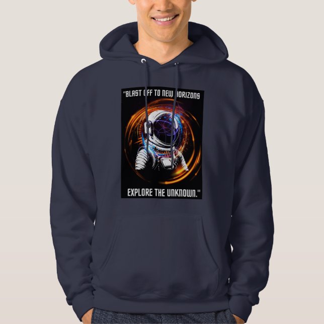 SUDADERA EXPLORAR UNIVERSO EL ASTRONAUTA CONOCIDO (Anverso)