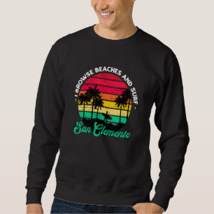 Sudadera Exploro Las Playas Y El Centro De Surf San Clement