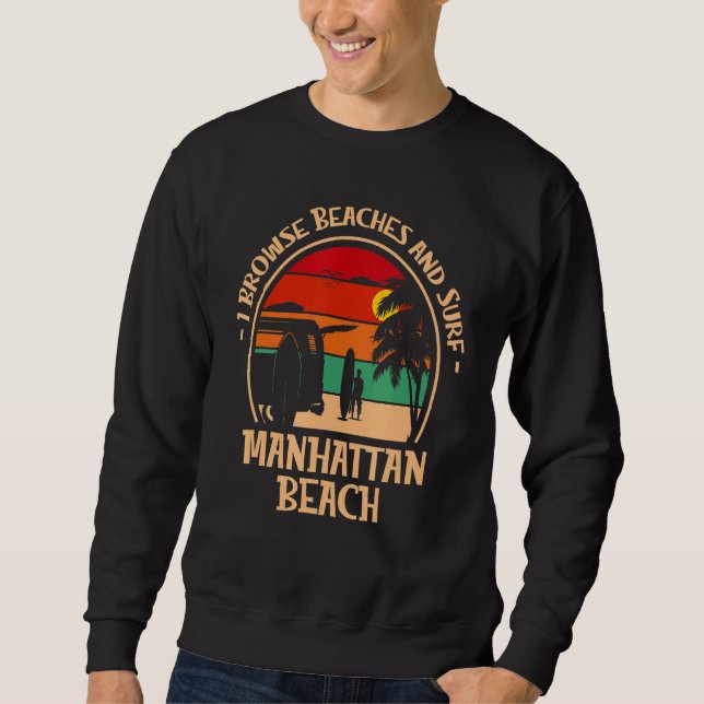 Sudadera Exploro Las Playas Y El Surf California 5 (Anverso)