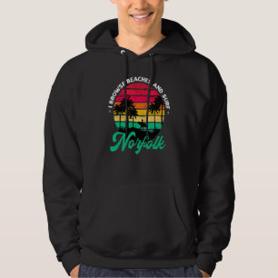 Sudadera Exploro Las Playas Y El Surf Norfolfing Virginia