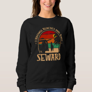 Sudadera Exploro Las Playas Y El Surf Seward Surfing Alaska