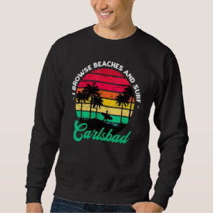 Sudadera Exploro Las Playas Y La Calibre De Surf Carlsbad