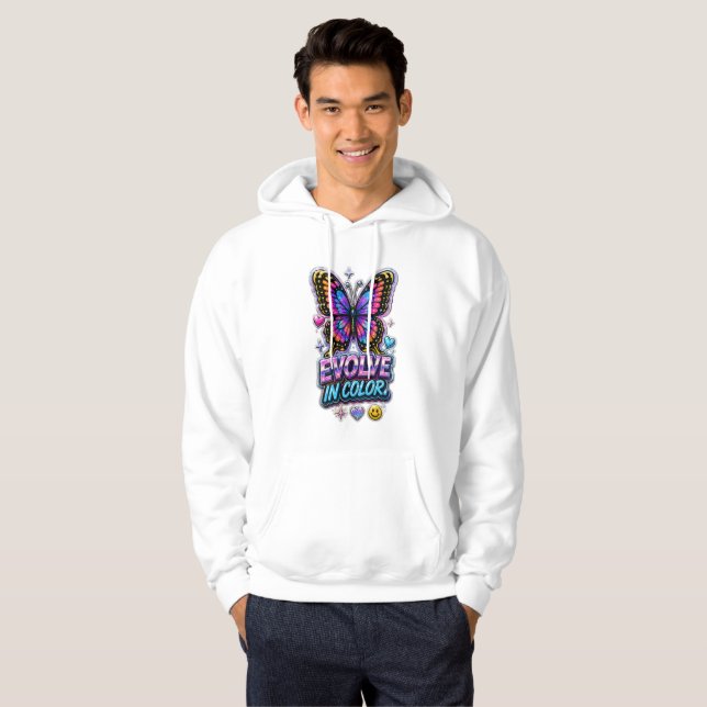 Sudadera Explosión de Color Vibrante (Anverso completo)