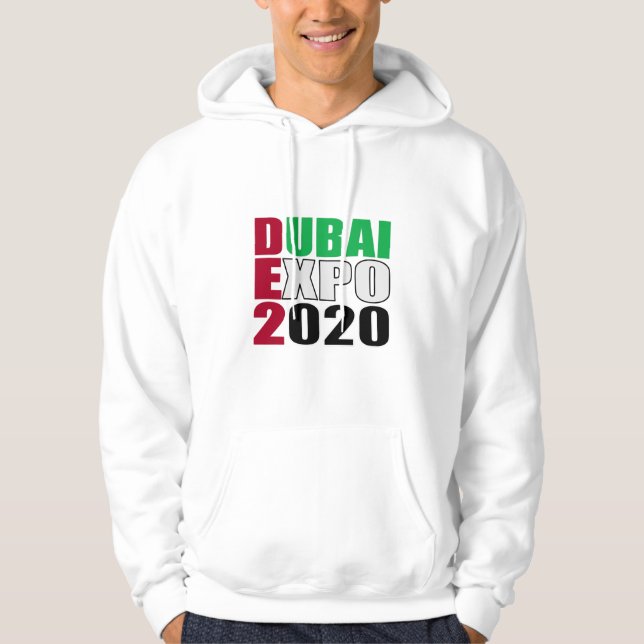 Sudadera exposición de dubai 2020 (Anverso)