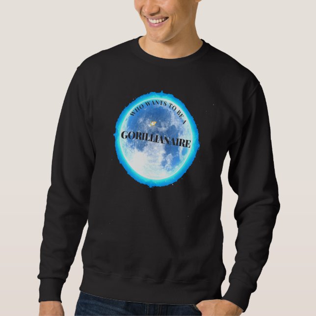 Sudadera Exprimido breve Bolsa de Valores Gorillianaire moo (Anverso)