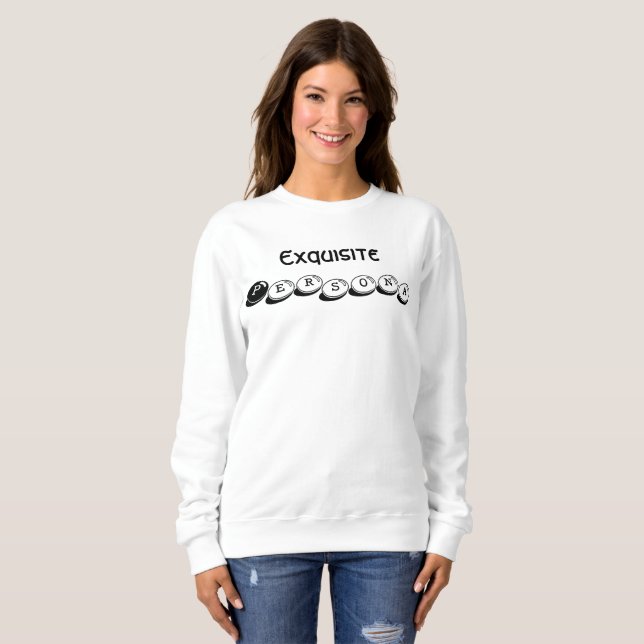 Sudadera Exquisita camiseta personal (Anverso completo)