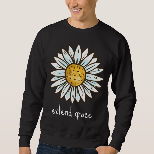 Sudadera EXTEND GRACE simple powerful & beautiful reminder  (Anverso)