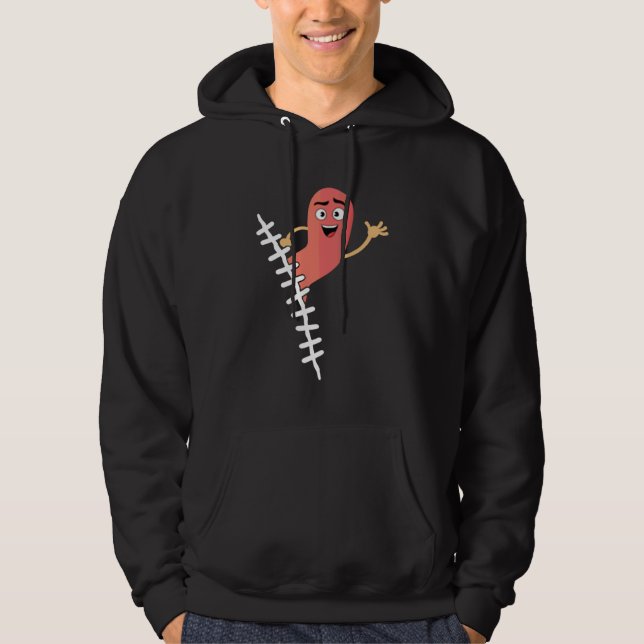 Sudadera Extirpación del apéndice  Apendicitis Apendectomía (Anverso)