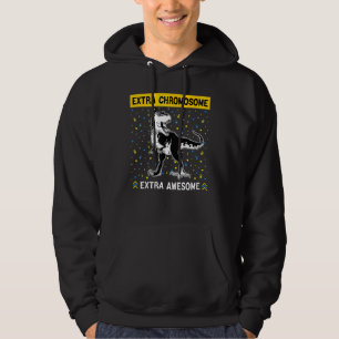 Sudadera Extra Cromosoma Extra Increíble Dinosaurio T Rex W
