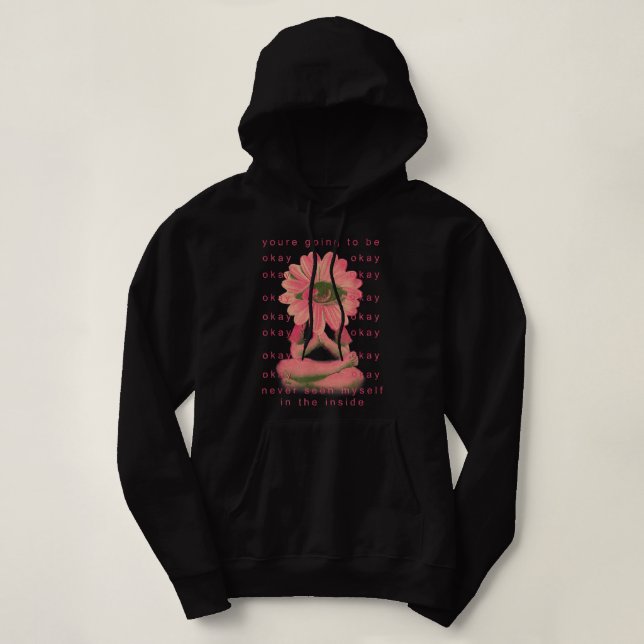 Sudadera extraña ropa estética alt indie dreamcore  (Diseño del anverso)