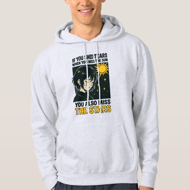 Sudadera Extrañar las estrellas (Anverso)