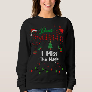 Sudadera Extraño la magia de la Navidad coincidente Querido
