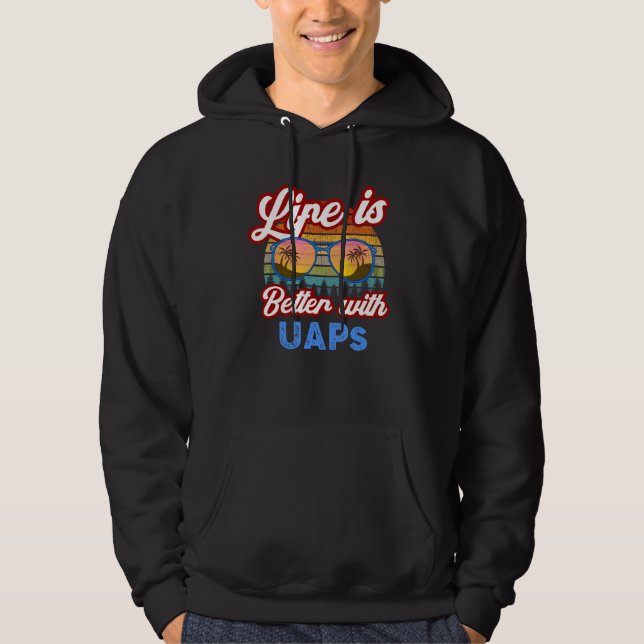Sudadera Extraterrestre con UAPs dicho de verano (Anverso)