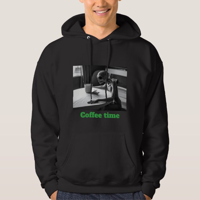 Sudadera extraterrestre del café (Anverso)