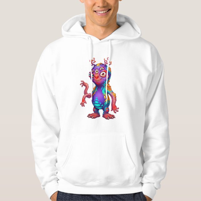 Sudadera Extraterrestre prismático de múltiples ojos (Anverso)