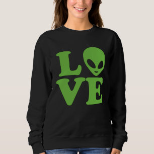 Sudadera Extraterrestre Verde