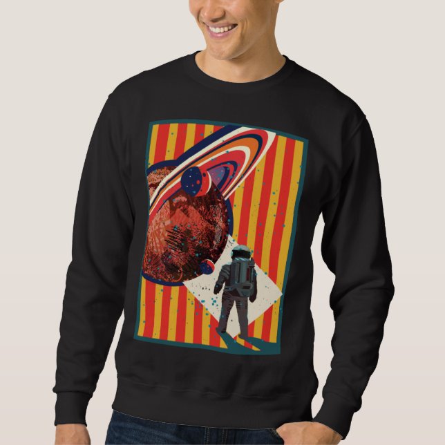 Sudadera extraterrestrial  astronaut in space science ficti (Anverso)