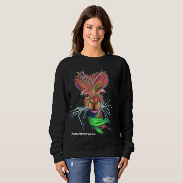 Sudadera extravagante alpacas 20 tee (Anverso completo)