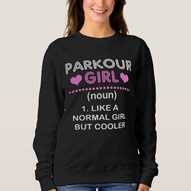 Sudadera Extreme Sports Free Runner Girls Parkour Women (Anverso)