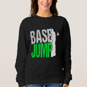 Sudadera Extremo de traje de ala de paracaídas de salto bas