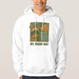 Sudadera Ey gráfico cuadrado tribal de Scooby-Doo